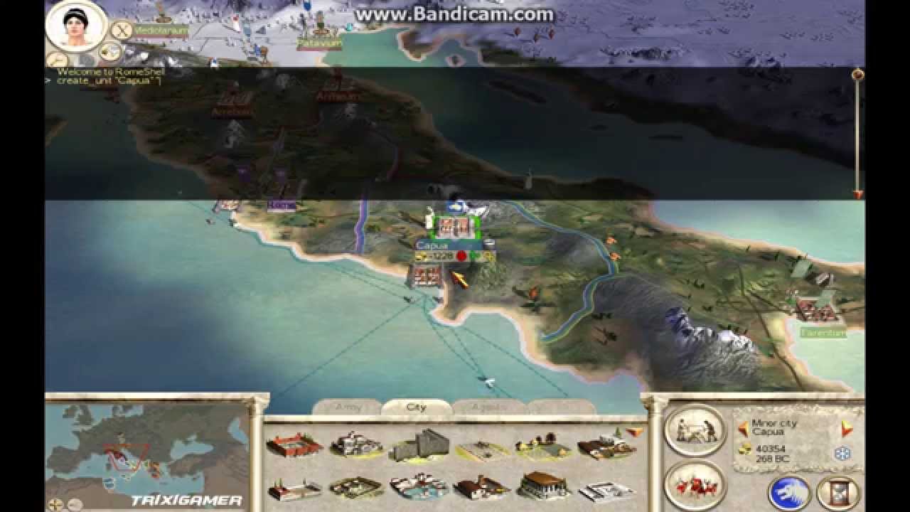 Rome total war alexander cheats android